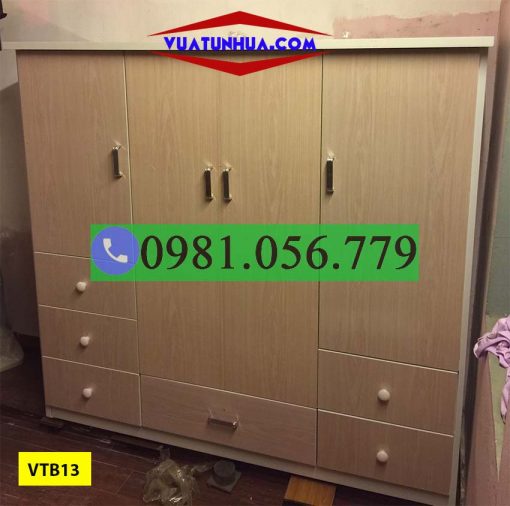 Tủ nhựa đựng quần áo trẻ em VTB13