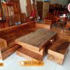 Bộ ghế sofa hộp giả nguyên khối gỗ hương xám SG55