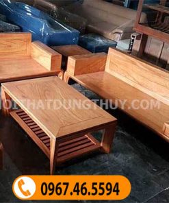 bộ bàn ghế gỗ phong cách hiện đại SG40